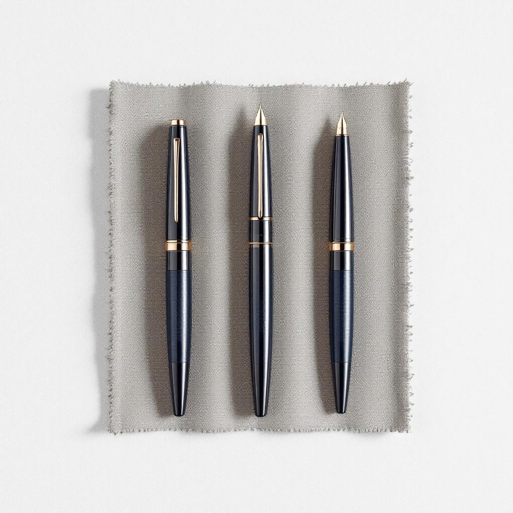 Copenhagen Ink Pen Set — A versatile fountain pen set with interchangeable nibs and vibrant ink cartridge
